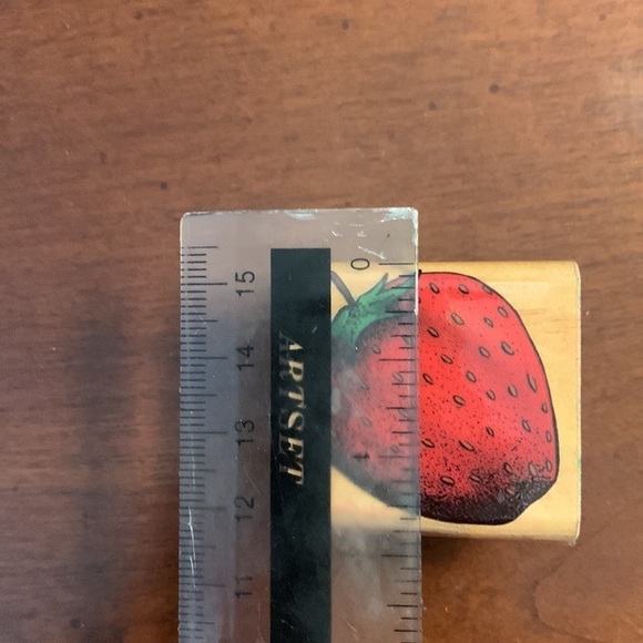 VINTAGE 2001 Sky Kids Strawberry Rubber Stamp - Picture 5 of 5
